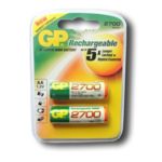 Аккумулятор R6 GP R6 2700 2шт, блистер
