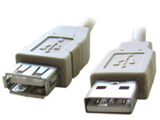 - USB 2.0  - 4.5  Cablxpert (CCF-USB2-AMAF-15)  ,   