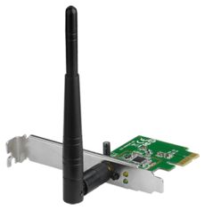   PCI-E Asus PCE-N10 Wi-Fi 802.11 g/n 150Mbps