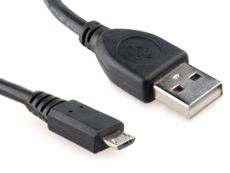  USB 2.0 Micro - 0.5  Cablxpert CCP-mUSB2-AMBM-0.5M, A-/ Micro B-, . 