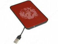 Карман внешний 2.5" AgeStar SUB2A8 для SATA HDD, USB2.0 красный