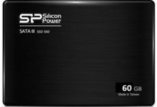  SSD SATA III 60Gb 2.5" SILICON POWER S60 7mm R/W:550/500Mb/s (SP060GBSS3S60S25)