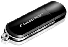USB Flash Drive 64 Gb SILICON POWER LuxMini 322 Black (SP064GBUF2322V1K)