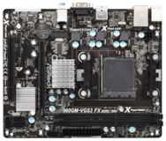 Мат.плата ASRock AM3+ 960GM-VGS3 FX, AMD 760G/SB710, 2xDDR3, Radeon 3000, 4xSATAII, 2xPCI, bulk