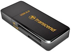 Card Reader  Transcend USB3.0 Single-Lun Reader,Black (TS-RDF5K)