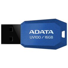 USB Flash Drive 16 Gb A-DATA UV100 Blue Diamond (AUV100-16G-RBL)