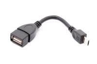 Кабель OTG USB 2.0 Micro - 0.15 м Cablеxpert A-OTG-AFBM-001