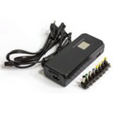Универсальное зарядное к ноутбукам Hq-tech HQ-A120MU LCD, универсальный 120W, 8 переходников в комплекте
