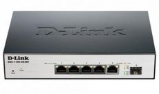 D-Link DGS-1100-06/ME (5-port Gigabit + 1-port SFP)