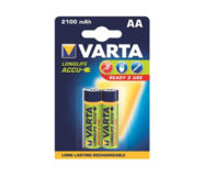 Батарейки R6 Varta LONGLIFE, тип АА (шринк на 2 шт. 4106)