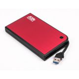 Карман внешний 2.5" AgeStar 3UB 2A14 (RED), USB3.0, красный