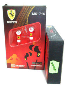  Beats Audio Monster MS716  , 3,5", Red