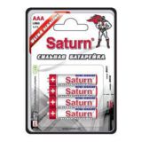 Батарейка R3 Saturn AAA alkaline 4шт блистер