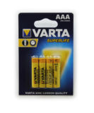 Батарейка R3 Varta SUPERLIFE, солевая, тип АAА (блистер на 4 шт.2003)