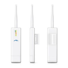   Ubiquiti PicoStation M2 (WiFi (IEEE 802.11g/n/AirMax, 2.412/2.462 ), 1 x  6 , 1-port 10/100 bps Base-TX, 150 Mbps, High Power, RJ-45)