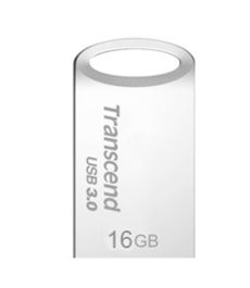 USB3.0 Flash Drive 16 Gb Transcend 710 Silver Plating (TS16GJF710S)
