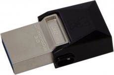 USB3.0 + OTG Flash Drive 32 Gb Kingston DataTraveler MicroDuo On-The-Go (OTG) DTDUO3/32GB