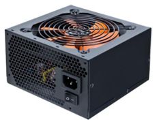   Xigmatek X-Calibre 500W (XCP-A500) Bulk , ATX12V V2.3, PPFC, 5V/25, 3.3V/25A, 12V1/20A, 12V2/20A, 20 4pin, 5xSATA, 1x6pin PCI-E, 1x6 2pin PCI-E, 12V 4 4pin, 2x4pin Molex, 1x4pin FDD, 120 cm super silent fan orange blade, black painting