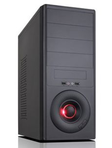  CASY YCC-403BB; Black; 450W LVD(Safety)+CE(EMC); Midi Tower; 8cm fan 3pin; 5.25"x3, 3.5"x1+3; 0,45 SGCC 395*175*410mm; 2USB/audio; ATX