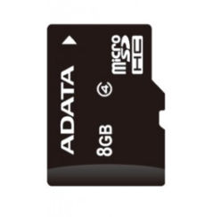  8 Gb microSD ADATA SDHC Class4 (AUSDH8GCL4-RA1)