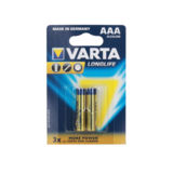 Батарейка VARTA LONGLIFE AAA BLI 2 ALKALINE