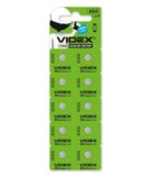 Батарейки для часов Videx AG 4 (LR626) BLISTER CARD 10 pcs