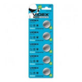 Батарейка литиевая Videx CR2025 5pcs BLISTER CARD (Цена за 5 шт)
