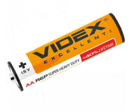Батарейка R6 Videx солевые R6P/AA 4pcs SHRINK