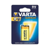 Батарейка 6F22 VARTA SUPERLIFE BLI 1 ZINC-CARBON 02022101411