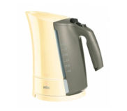 Чайник Braun WK300 Cream, 2200Вт, 1.7л, дисковый, бежевый