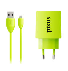  - USB 220 Pixus USB 220 DC 5V  2A One (Lime)+ USB 