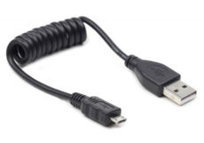  USB 2.0 Micro - 0.6  Cablexpert CC-mUSB2C-AMBM-0.6M 