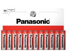  R6 Panasonic Red Zinc  R6RZ/12HH AA/(L)R6,  12