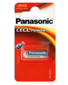  A23 Panasonic Micro Alkaline, LRV08/23A 12V,  1