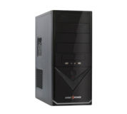 Корпус LogicPower 0088-400W ATX/ MATX, 20+4Pin, 1xSATA, 4x4pin Molex, 80mm FAN, CD-ROMx2, HDDx1, FD