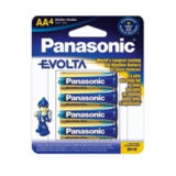 Батарейка R6 Panasonic Evolta щелочная LR6EGE/4BP, AA/(L)R6, блистер 4шт