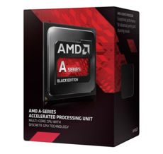  AMD FM2 A6-Series X2 7400K (3.9GHz,1MB,65W,FM2+) box, Black Edition, AD740KYBJABOX 