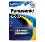 Батарейка R3 Panasonic Evolta щелочная LR03EGE/2BP, AAA/(L)R03, блистер 2шт