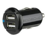 Автомобильное зарядное устр-во USB Scosche USBC242M, двух портовое, 12W (2.4A)