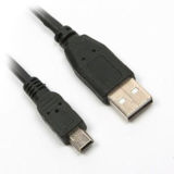 Кабель USB MINI 1,8 м Maxxtro U-AM5P-6, черный