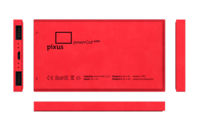 Внешний аккумулятор (Power Bank) Pixus powerGot 6200 (red)