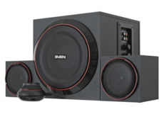   2.1 SVEN MS-1080 (black) Active system 2.1 20W Woofer + 2*10W speaker,  