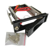 Карман внутренний 5,25" Maiwo M002 5,25" для HDD 3,5" SATA через SATA безвин. крепл. нерж. сталь черн. замок+2 ключа