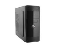 Корпус LogicPower 1702-400W 8см black case
