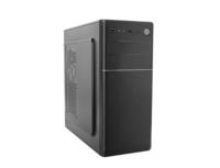 Корпус LogicPower 1712-400W 8см black case