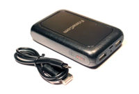 Зовнішній акумулятор (Power Bank) FrimeCom 6SI-BK (REAL 6000mAh) 2 USB LED ліхтарик