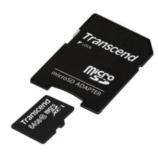   64 Gb microSD Transcend microSDXC Class 10 Premium (TS64GUSDXC10)