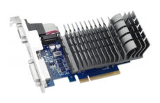  ASUS GeForce GT710  710-1-SL ,1024MB, DDR3 (64bit) (954/1800) (VGA, DVI, HDMI)