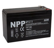 Батарея для ИБП 12В 7,5Ач NPP NP12-7.5 94х65х151 мм