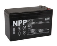 Батарея для ИБП 12В 7Ач NPP NP12-7.0 151х65х94 мм